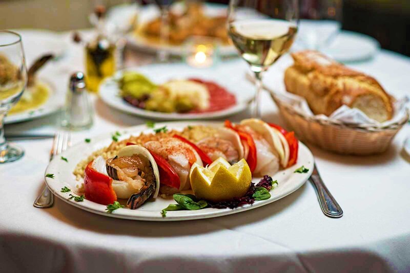 Jumbo shrimp appetizer